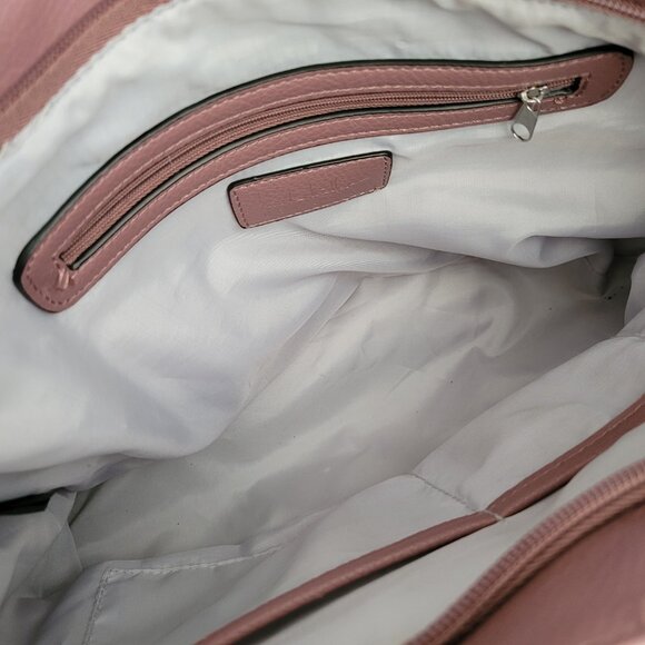 Nicole Miller New York Lavender Shoulder Bag | Beautiful Quality Handbag - Picture 2 of 7